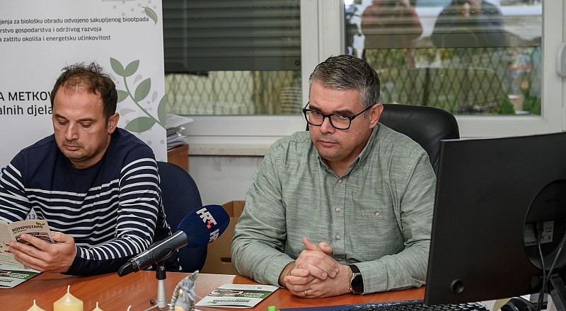Priopćenje - Prva kompostana na širem području Dalmacije – projekt izgradnje Kompostane Metković uspješno završen