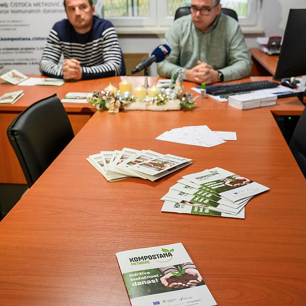 Priopćenje - Prva kompostana na širem području Dalmacije – projekt izgradnje Kompostane Metković uspješno završen (1)